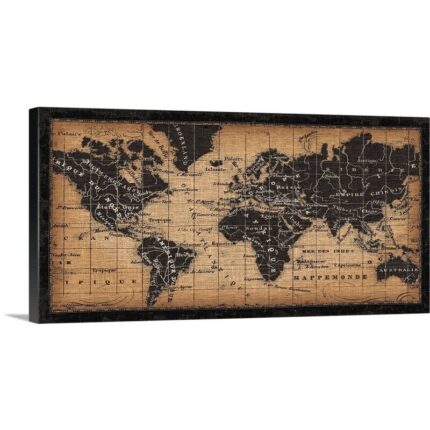 ” Old World Map ” by Pela Studio - Chic Decora