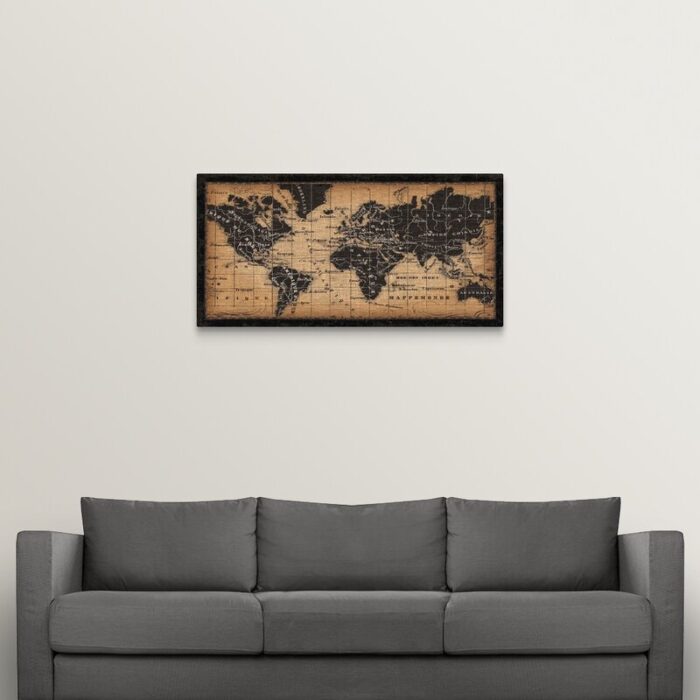 ” Old World Map ” by Pela Studio - Chic Decora