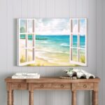 ” Open Windows To Beach Paradise “ - Chic Decora