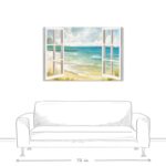 ” Open Windows To Beach Paradise “ - Chic Decora