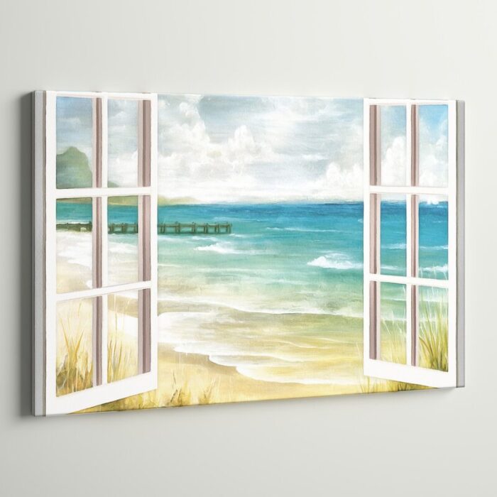 ” Open Windows To Beach Paradise “ - Chic Decora