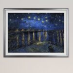 ” Over The Rhane ” by Vincent Van Gogh - Chic Decora