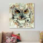 ” Owl II ” by Riza Peker - Chic Decora