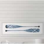 ” Paddle Blues ” Painting Print - Chic Decora