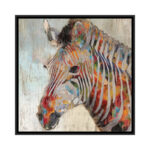 ” Paint Splash Zebra “ - Chic Decora