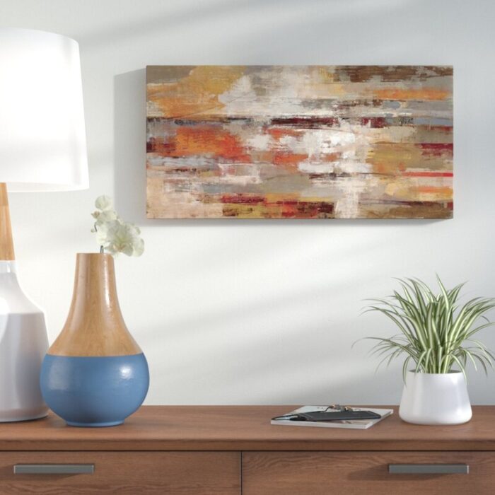 “Painted Desert” Print on Canvas by Silvia Vassileva - Chic Decora