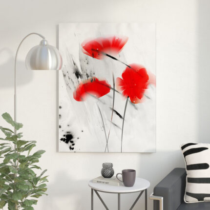 Poppies Melody ” Poppies Melody I ” by Lisa Audit - Chic Decora