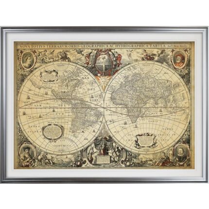 ” Parchment Treasue Map “ - Chic Decora