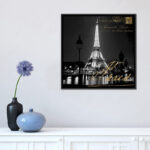 ” Paris At Night ” by Kate Carrigan - Chic Decora