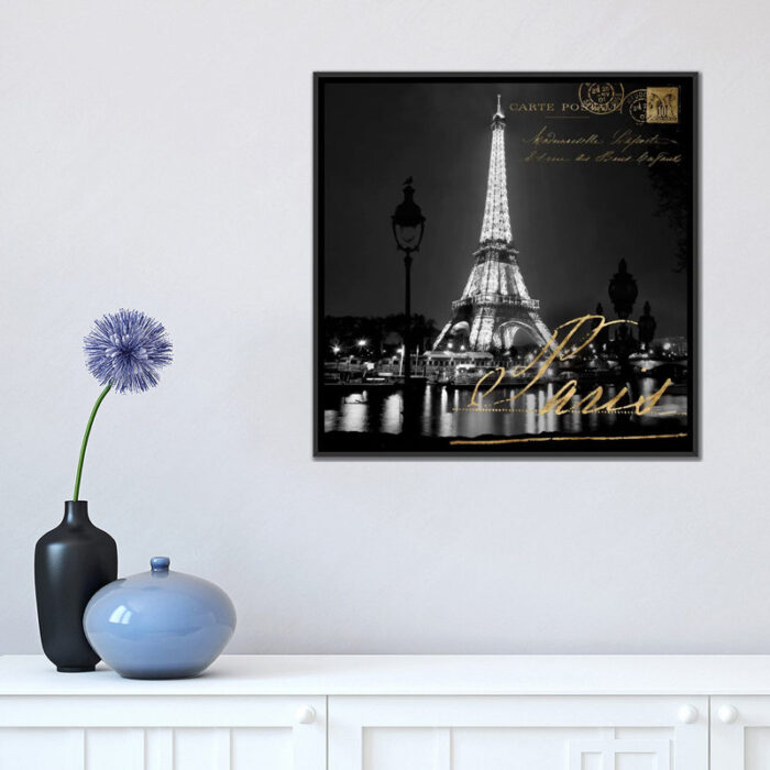 ” Paris At Night ” by Kate Carrigan - Chic Decora