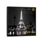 ” Paris At Night ” by Kate Carrigan - Chic Decora