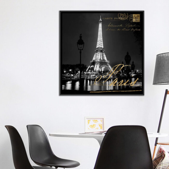 ” Paris At Night ” by Kate Carrigan - Chic Decora