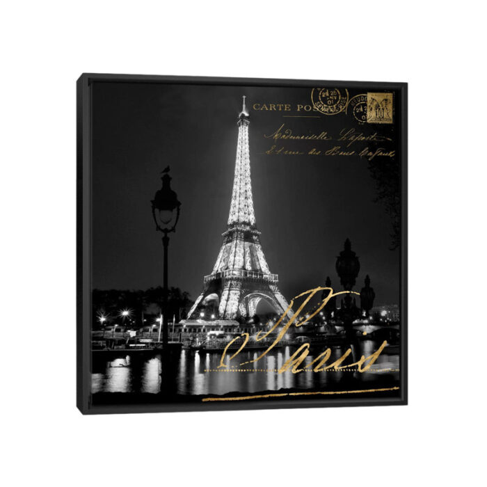 ” Paris At Night ” by Kate Carrigan - Chic Decora