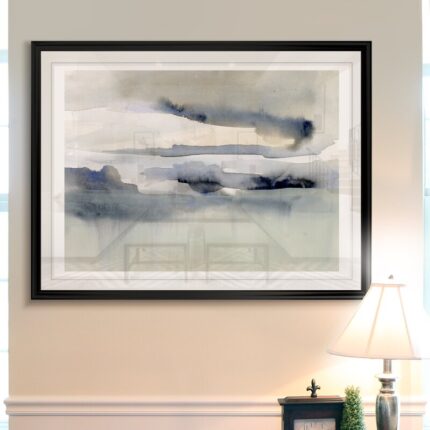 ” Horizontal Flow II ” by Timothy O’ Toole Painting Print - Chic Decora