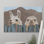 ” Peekaboo Llamas “ - Chic Decora