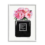 ” Perfume Bottle Flower Peony ” by Amanda Greenwood - Chic Decora