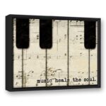 ” Piano Keys And Music “ - Chic Decora