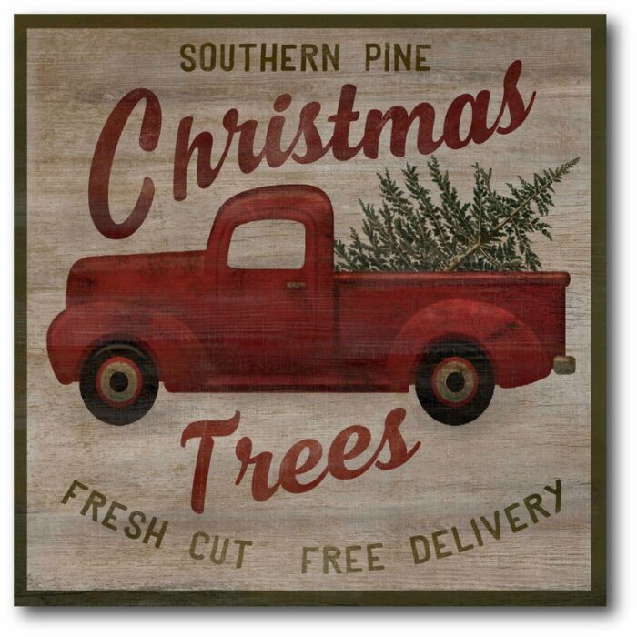 ” Pick Up Truck Trees “ - Chic Decora