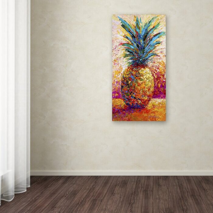 ” Pineapple Expression ” by Marion Rose Painting Print - Chic Decora