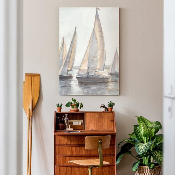 ” Plein Air Sailboats I “ - Chic Decora