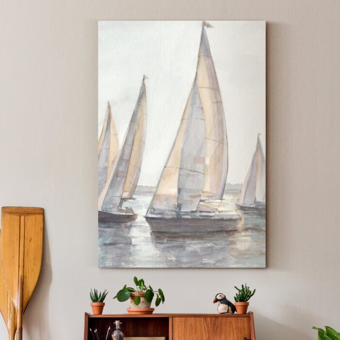 ” Plein Air Sailboats I “ - Chic Decora