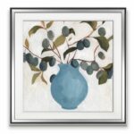 ” Plum Branch Arrangement II ” Painting Print - Chic Decora