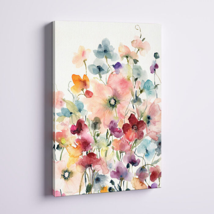 ” Poppies And Sweetpeas “ - Chic Decora