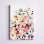 ” Poppies And Sweetpeas “ - Chic Decora