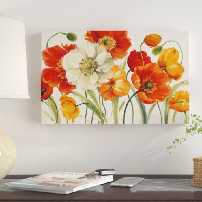 ” Poppies Melody ” by Lisa Audit - Chic Decora