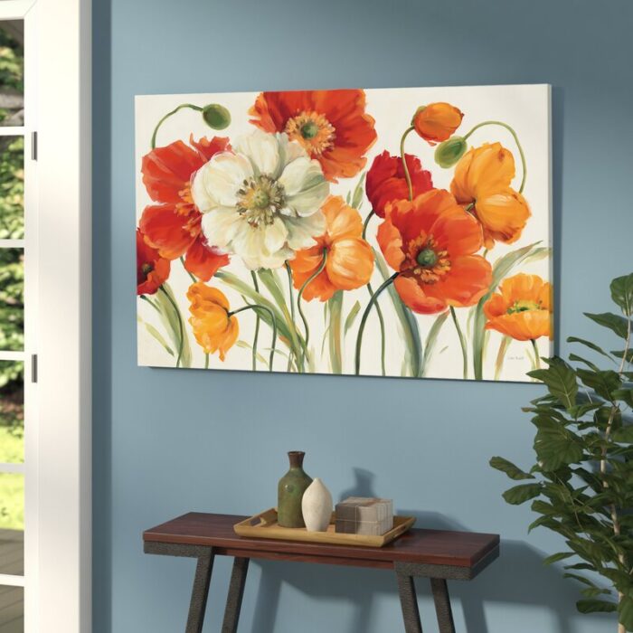 ” Poppies Melody I ” by Lisa Audit - Chic Decora