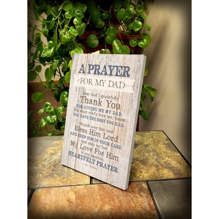 ” Prayer For My Dad… “ - Chic Decora