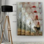 ” Premium Farmhouse Rooster ” by Sally Swatland - Chic Decora