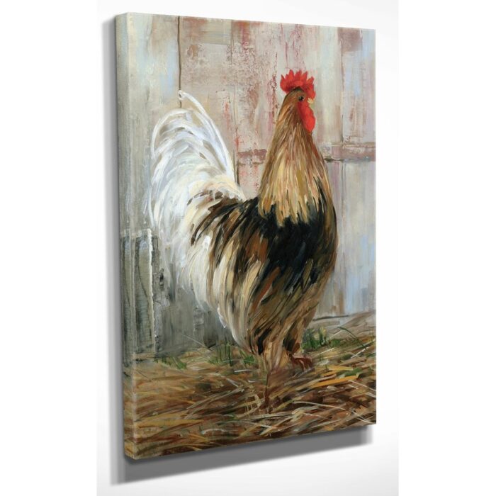 ” Premium Farmhouse Rooster ” by Sally Swatland - Chic Decora