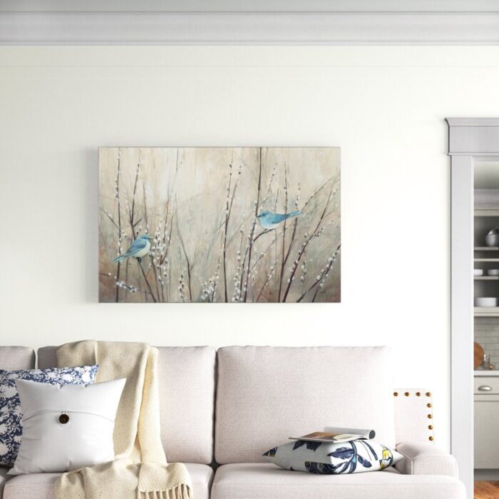 ” Pretty Blue Birds ” by Julia Purinton - Chic Decora