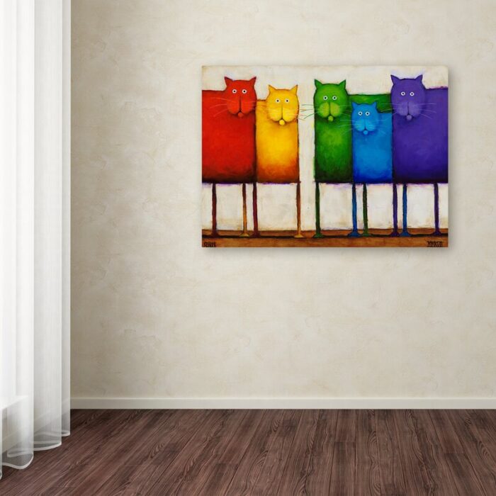 ” Rainbow Cats “ - Chic Decora