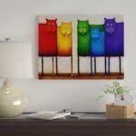 ” Rainbow Cats “ - Chic Decora