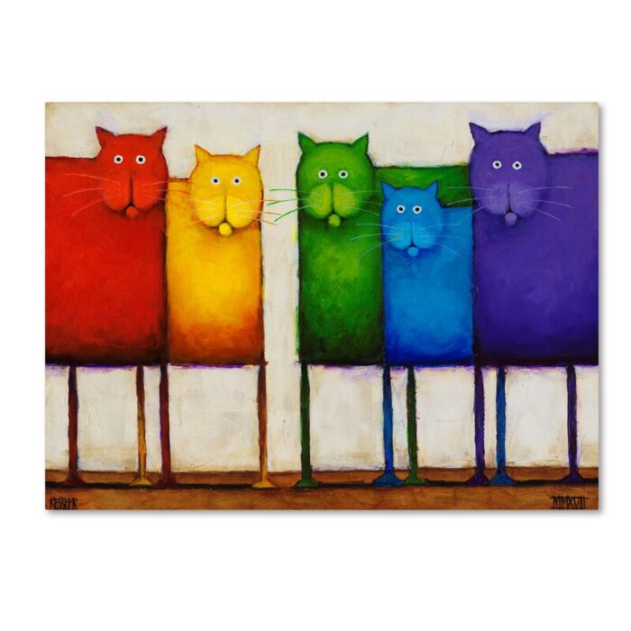 ” Rainbow Cats “ - Chic Decora