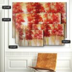 ” Red Trees “ - Chic Decora