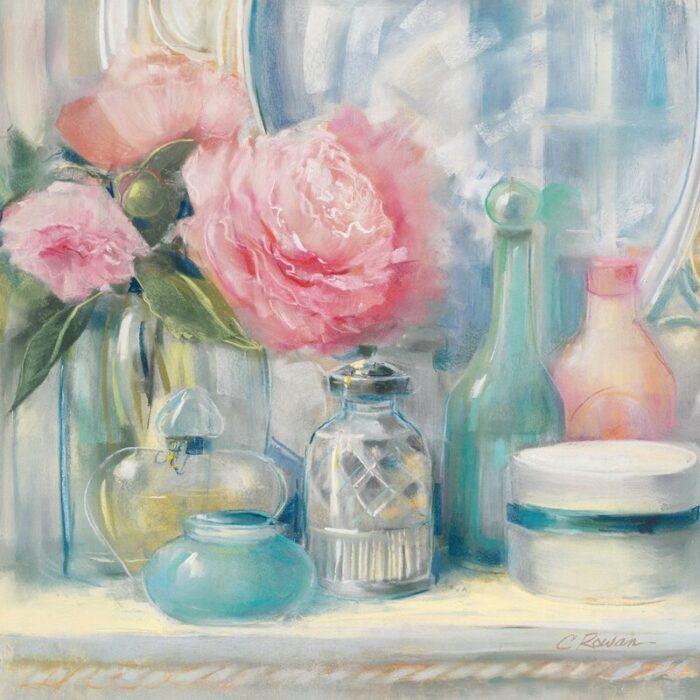 ” Reflective Moment I ” by Carol Rowan Painting Print - Chic Decora