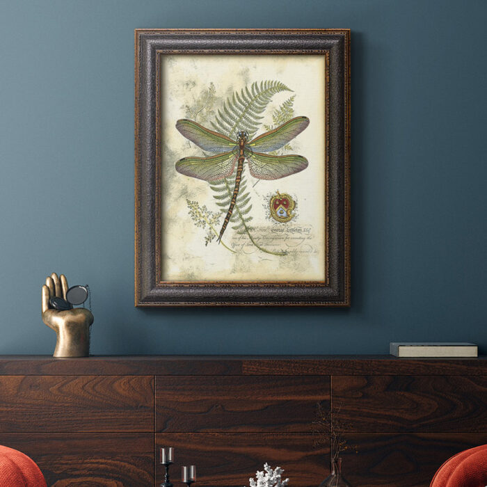 ” Regal Dragonfly I (PP) ” Painting Print - Chic Decora