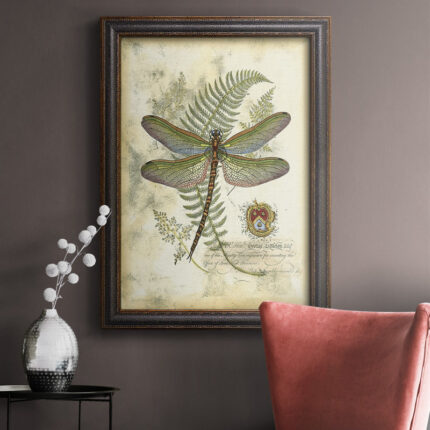 ” Regal Dragonfly I (PP) ” Painting Print - Chic Decora