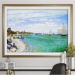 ” Regatta At Sainte ” by Claude Monet - Chic Decora