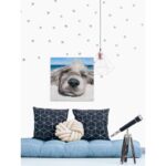 ” Relaxing Dog ” by Parvez Taj - Chic Decora