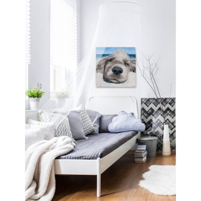 ” Relaxing Dog ” by Parvez Taj - Chic Decora