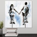 ” Ride Along ” by Sydney Edmunds Painting Print - Chic Decora