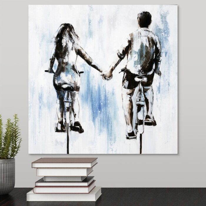 ” Ride Along ” by Sydney Edmunds Painting Print - Chic Decora