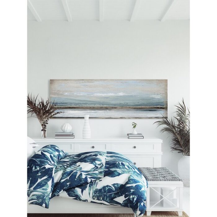 ” Rolling Waves ” by Marmont Hill Painting Print - Chic Decora