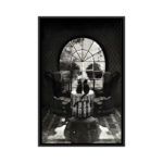 ” Room Skull B/W ” by Ali Gulec - Chic Decora