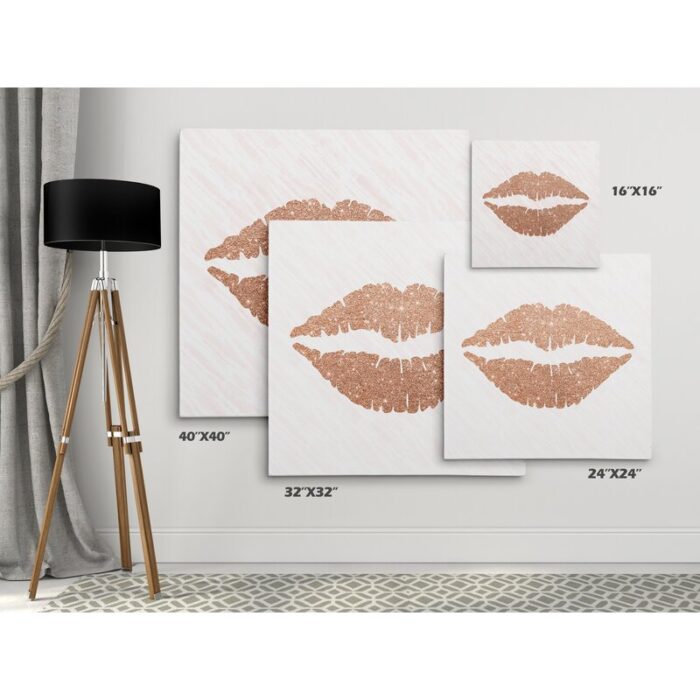 ” Rose Gold Kiss “ - Chic Decora