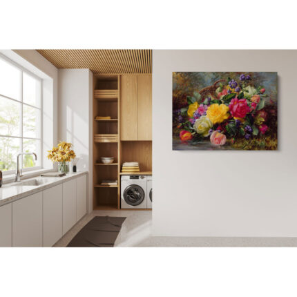 ” Roses From A Victorian Garden ” by Albert Williams - Chic Decora